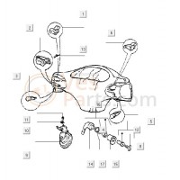 08: Blinde sleutel Vespa ET, LX, LXV, S