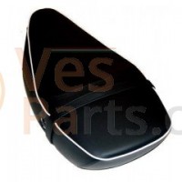 Buddyseat 2-persoons Vespa S/LX zwart
