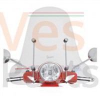 Windscherm Vespa GTS orgineel hoog