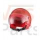 VESPA VISOR 4.0 DEMI-JET HELMET - (VESPA)RED VERSION