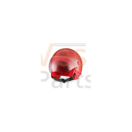 VESPA VISOR 4.0 DEMI-JET HELMET - (VESPA)RED VERSION