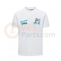 VESPA WD T-SHIRT 140 YEARS WHITE