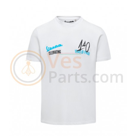 VESPA WD T-SHIRT 140 YEARS