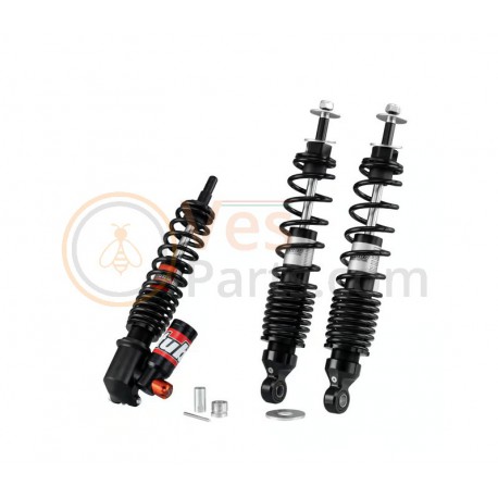 Vespa GTS 300/310 Schokdemperkit BITUBO "Black Edition", voor & achter