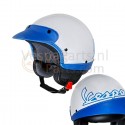 Helm Vespa Classic Jet wit/blauw