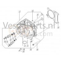 04: Inlaatklep M01-M04-M11-C25/4t-C26-C28 Vespa ET4/LX/LXV/S