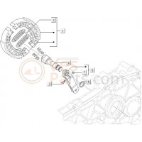 04:Remsleutelas Ar. Exs-M01-M04-C25/4t-C28 Vespa ET2/ET4/LX/LXV/