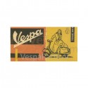 Vespa Canvas: oranje 100x50