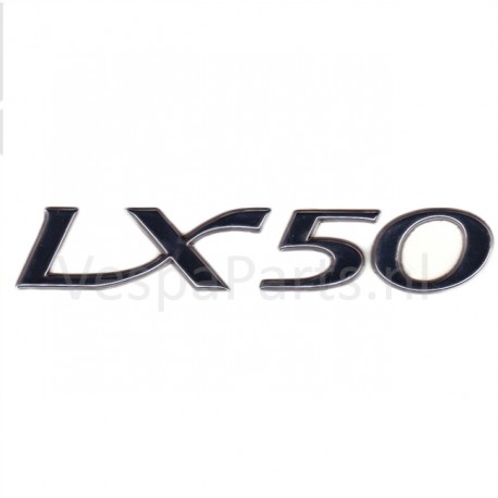 03: Embleem "Lx 50" Vespa LX