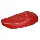 Buddyseat Mono Leder zadel Vespa LX/S rood