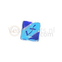 06: Sticker sierstrip Voorspatbord Vespa LX