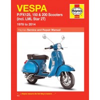 Haynes Werkplaatshandboek Vespa P/PX