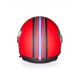 Vespa Helm V-Stripes rood