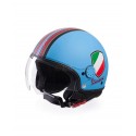 Vespa Helm V-Stripes blauw