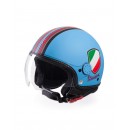 Vespa Helm V-Stripes blauw