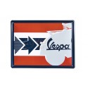 Vespa decoratie, Vespa box collection, tin plate bruin/oranjekleurig