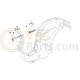 Lege, blanco blinde sleutel voor Vespa Primavera/Sprint/LX/LXV/GTS/GT