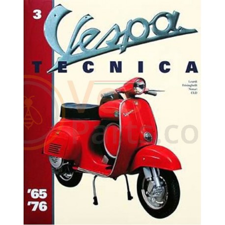 Vespa Tecnica boek 3: 1965 t/m 1976