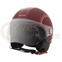 Vespa Modernist Helmet Rood