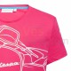 Vespa Young Kid T-shirt Roze/Blauw