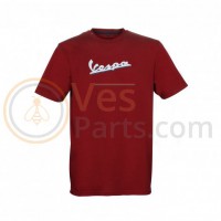 Vespa Grafische T-shirt Rood