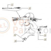 Stekker Contactslot Vespa PK50-125/​S/​SS/​XL/​XL2/​ETS/​PX80-200 E Lusso/​T5
