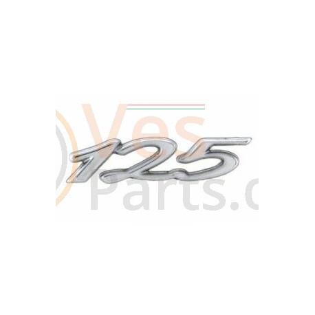 Embleem Chroom Vespa GTS 125