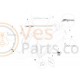 Embleem Sierstrip Voorspatbord Vespa GTS 125,150,300