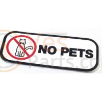 Sticker No-pets Vespa GTV 300