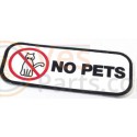 Sticker No-pets Vespa GTV 300