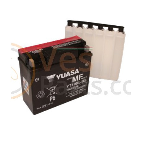 Accu Yuasa 12 V 10Ah Vespa GTS,GT,GTV