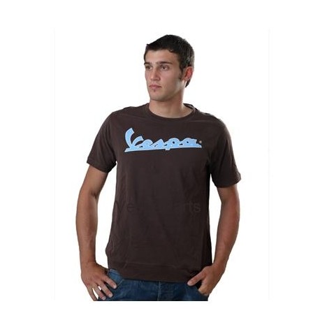 T-Shirt Vespa heren wit