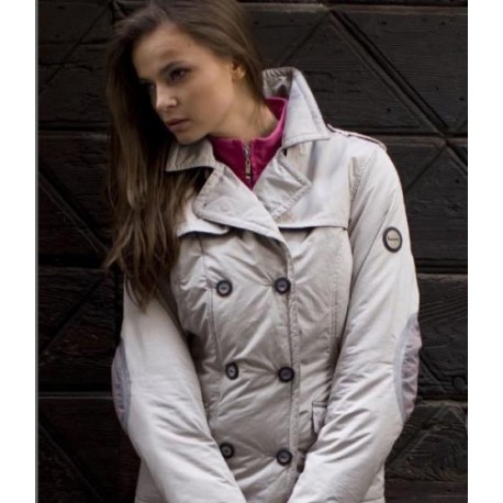 Jacket Technical Trench dames (roze)