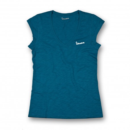Vespa Shirt original dames blauw