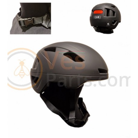helm pedelec/ snorfiets NTA-8776 keur L 56-62 zwart mat CAB safety