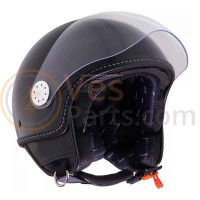 Vespa Helm Jet Visor 3.0 matzwart