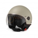 VESPA VISOR 4.0 DEMI-JET HELMET Beige