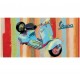 Vespa Schilderij op Plexiglas 'blauw' (50x100)