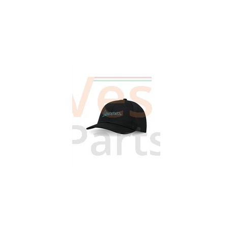 VESPA DEC BASEBALL CAP JET BLACK