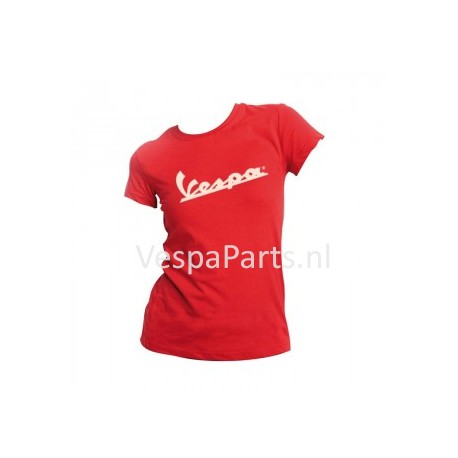Vespa T-Shirt dames in Cadeaublik (grijs, rood of wit)