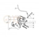 07: Schijf/Remleiding Vespa LX/LXV/S