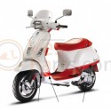 Vespa scooter Stickerset College rood