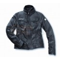 Vespa Dames Jacket leer Nero