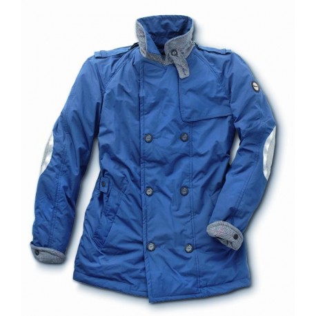 Vespa Heren Trenchcoat Blue