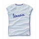 Vespa Dames T shirt Bianca logo