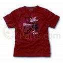 Vespa Heren T shirt Stampe Rosso