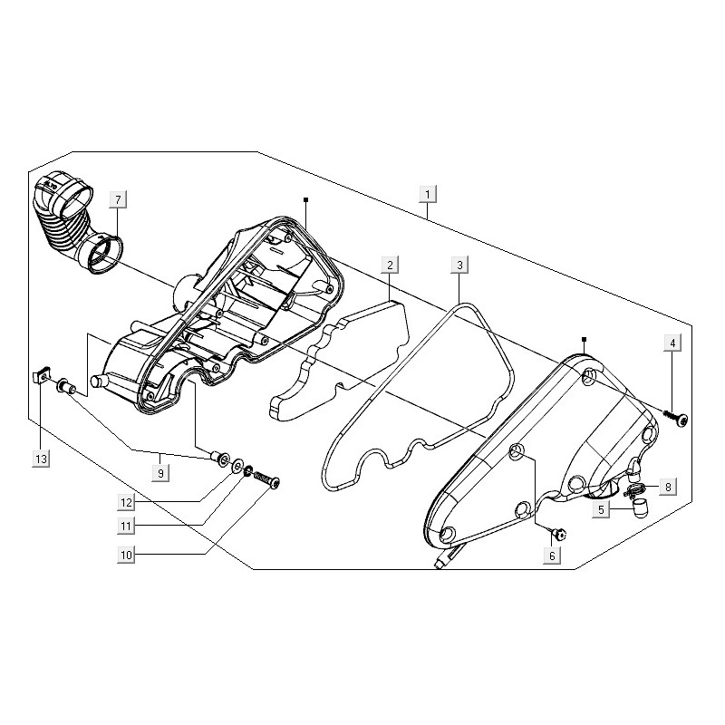 Luchtfilter Vespa S - Ves-Parts.com - Vespa Accessoires, Gadgets,  Onderdelen, Vintage, Retro